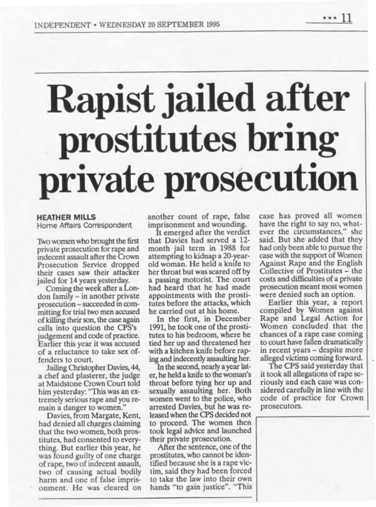Rapist jailed - Indie